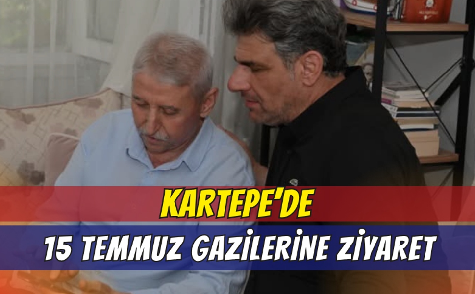 Kartepe'de 15 Temmuz Gazilerine Anlamlı Ziyaret