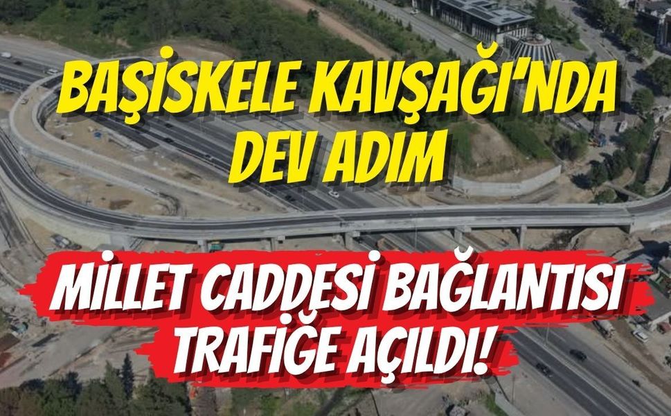 Başiskele Kavşağı’nda Dev Adım: Millet Caddesi Bağlantısı Trafiğe Açıldı