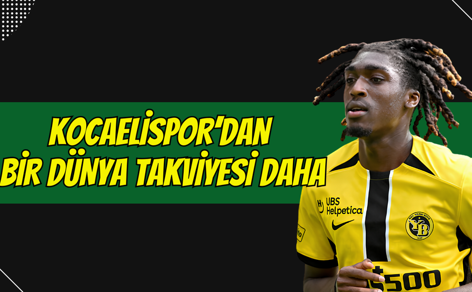 Kocaelispor’dan savunmaya bir dünya takviyesi daha: Tanguy Zoukrou Körfez'de
