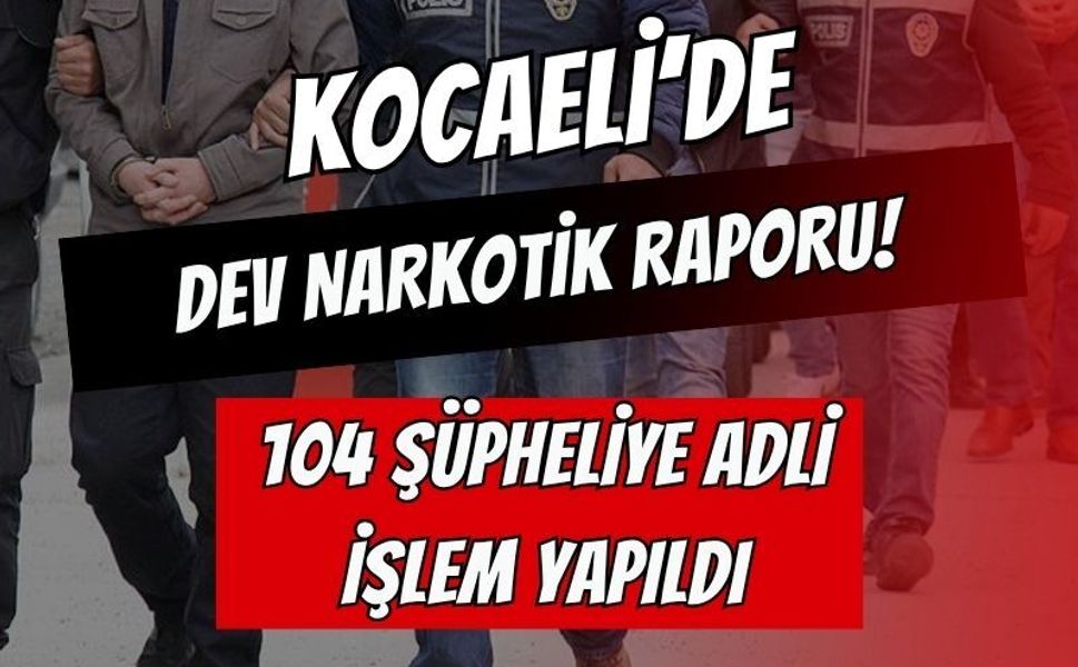 Kocaeli'de Narkotik Seferberliği: Esrar ve Yüzlerce Sentetik Ecza Ele Geçirildi