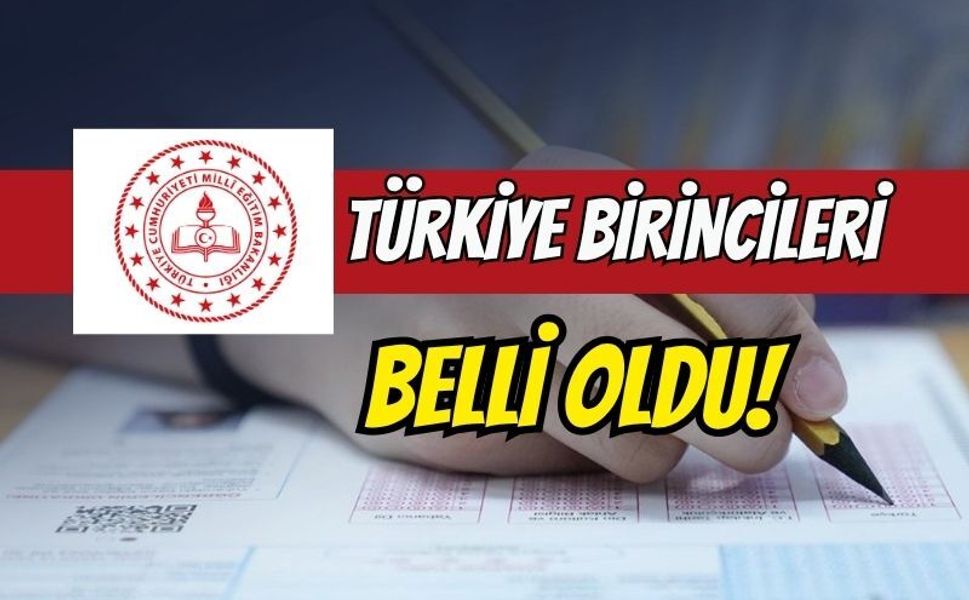 2026 LGS sonuçlarının açıklanmasıyla Türkiye birincileri belli oldu!