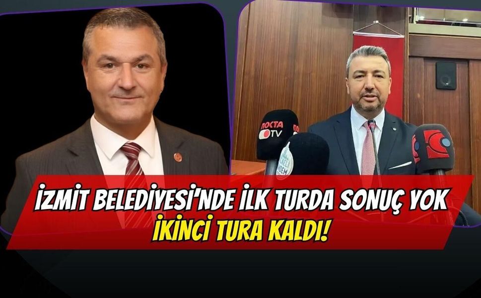 İzmit Belediyesi’nde 1. Tur Şoku: Sandıktan Kaç Geçersiz Oy Çıktı?