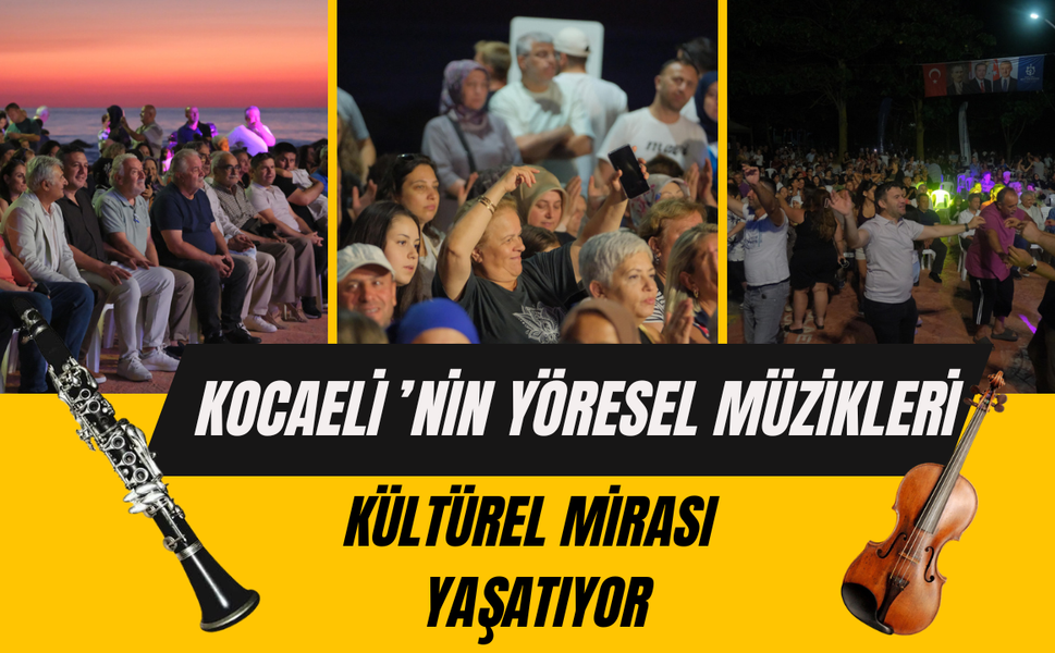 Kocaeli’nin yöresel müzikleri kültürel mirası yaşatıyor