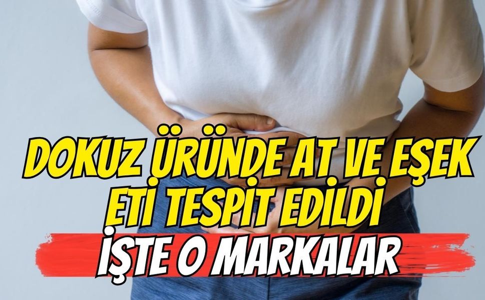 Dokuz Üründe At ve Eşek Eti Tespit Edildi: işte o markalar