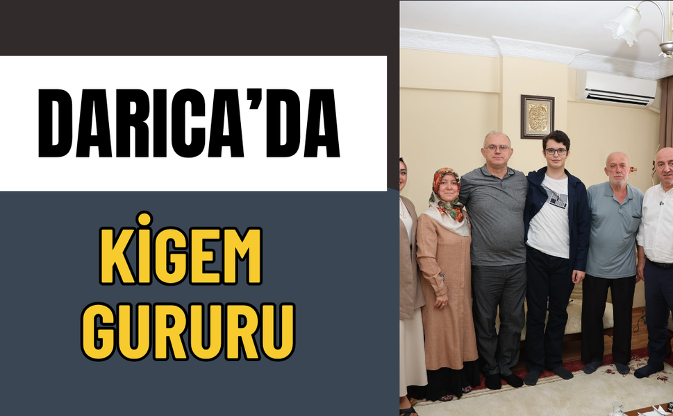 Darıca’da KİGEM gururu: 112 öğrenci hayallerindeki liseye yerleşti
