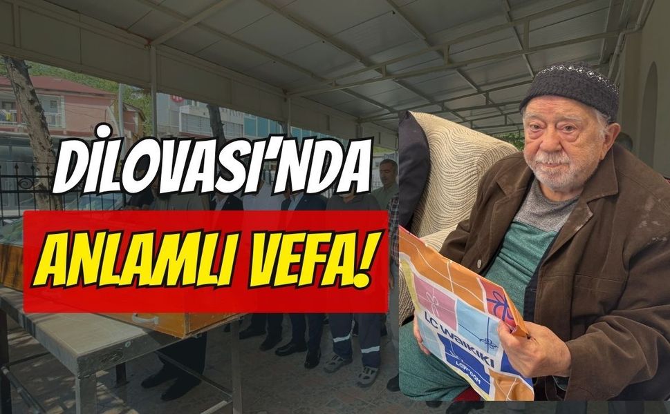 Dilovası'nda Anlamlı Vefa: Şükrü Amca'yı Son Yolculuğunda MHP'liler Yalnız Bırakmadı