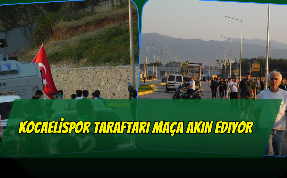 Stadyumda Türk Bayraklarıyla Geldiler