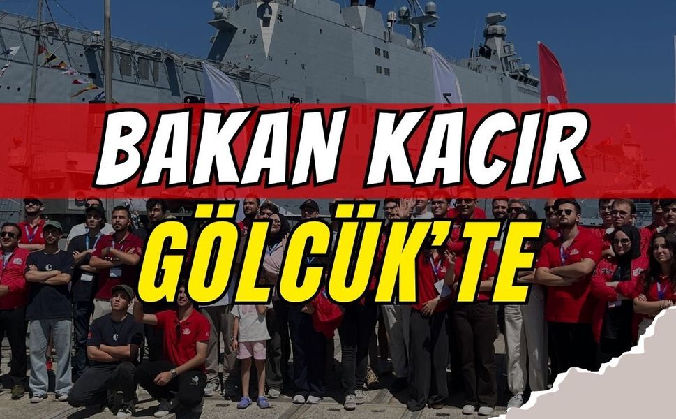 Bakan Kacır Gölcük’te