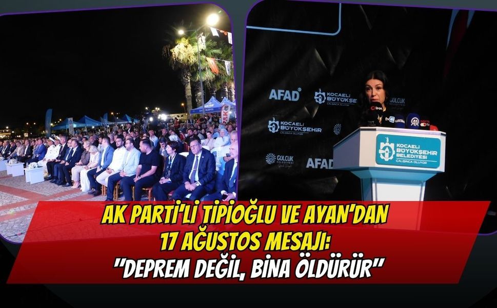 Veysel Tipioğlu: "Binlerce Ocağa Ateş Düştü, Hakikati Unutmamalıyız"