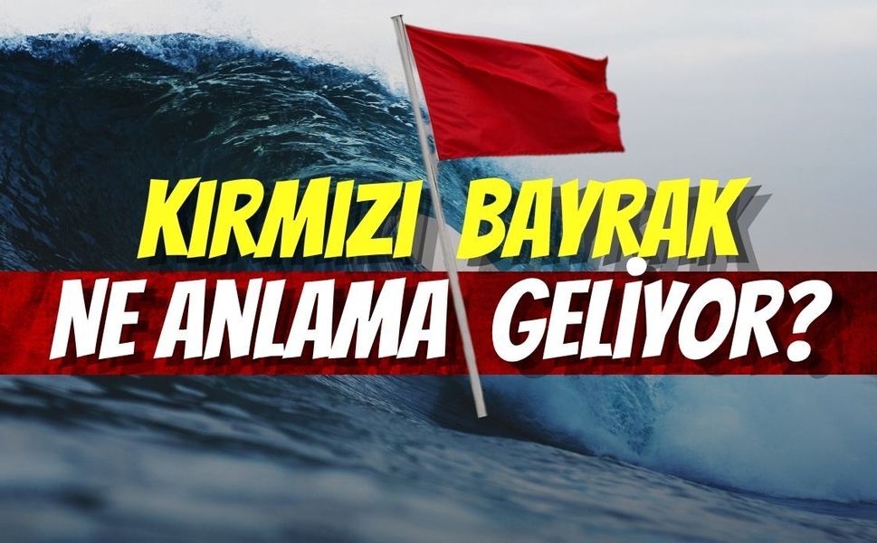Kocaeli Büyükşehir İtfaiyesi’nden Önemli Uyarı: Kırmızı Bayrak Ne Anlama Geliyor?
