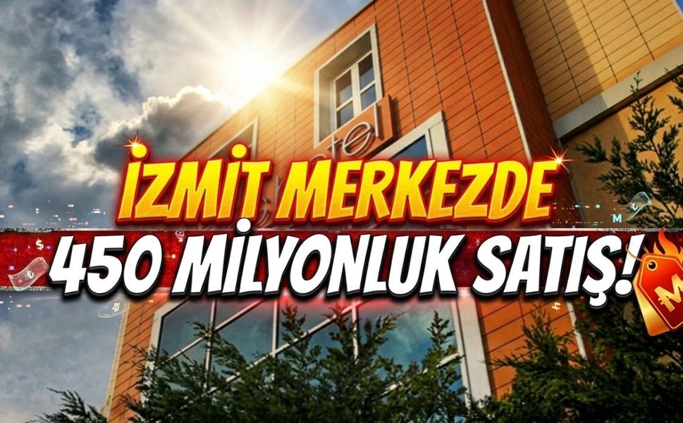 İzmit Merkezde 450 Milyonluk Satış