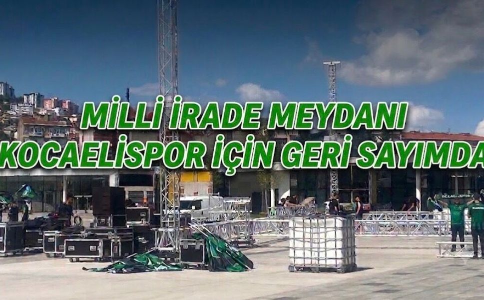 Kocaelispor’da Yeni Sezon Coşkusu: Milli İrade Meydanı Geri Sayımda!