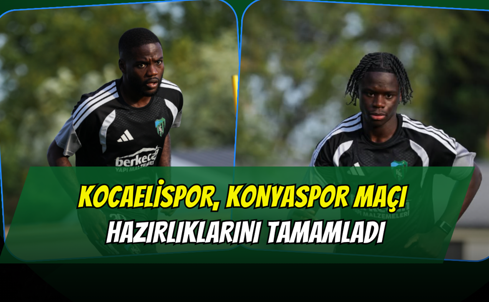 Kocaelispor, Konyaspor Maçı Hazırlıklarını Tamamladı