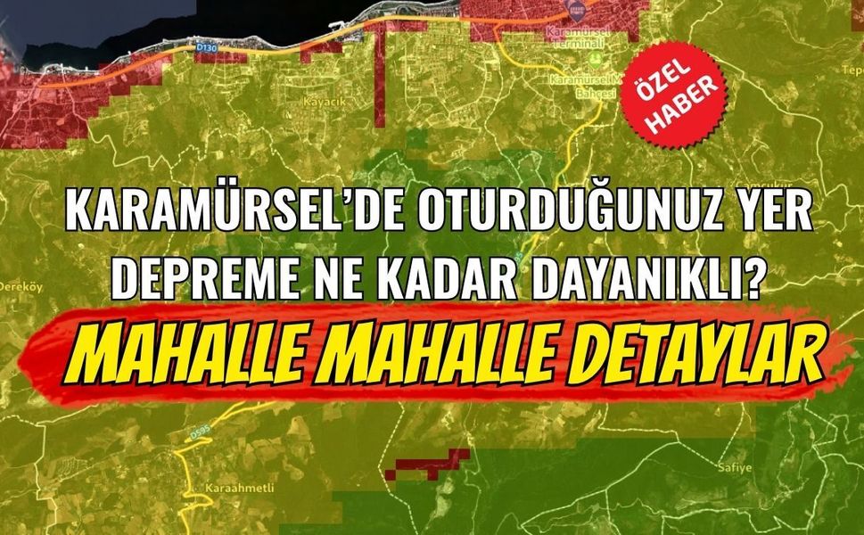 Karamürsel’de hangi mahalle daha sağlam?