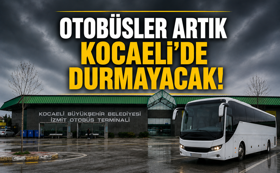 Kocaeli'nde Durmayan Otobüsler Başlıyor