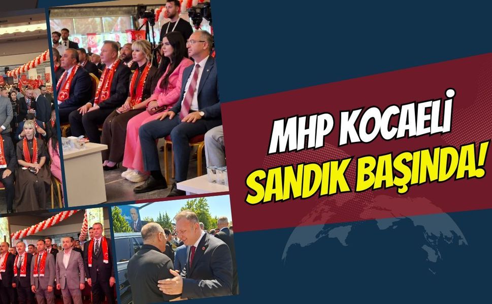 MHP Kocaeli Sandık Başında: Salona Sığmayan Katılım