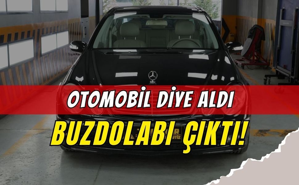 Otomobil Aldı Beyaz Eşya Çıktı