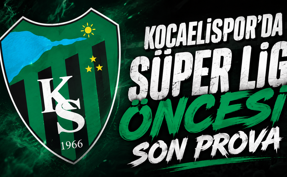 Kocaelispor’da Süper Lig Öncesi Son Prova: Rakip Mısır Temsilcisi ZED FC!