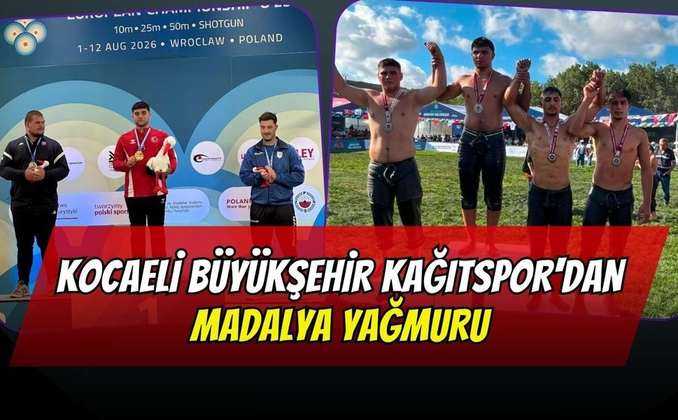 Kocaeli Büyükşehir Kağıtspor'dan Madalya Yağmuru: Sporcular Uluslararası Arenada Tarih Yazıyor