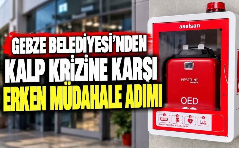 Gebze Belediyesi’nden Kalp Krizine Karşı Erken Müdahale Adımı