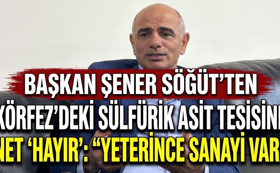 "Körfez’de Yeterince Sanayi Var, Karar Bakanlıkta"
