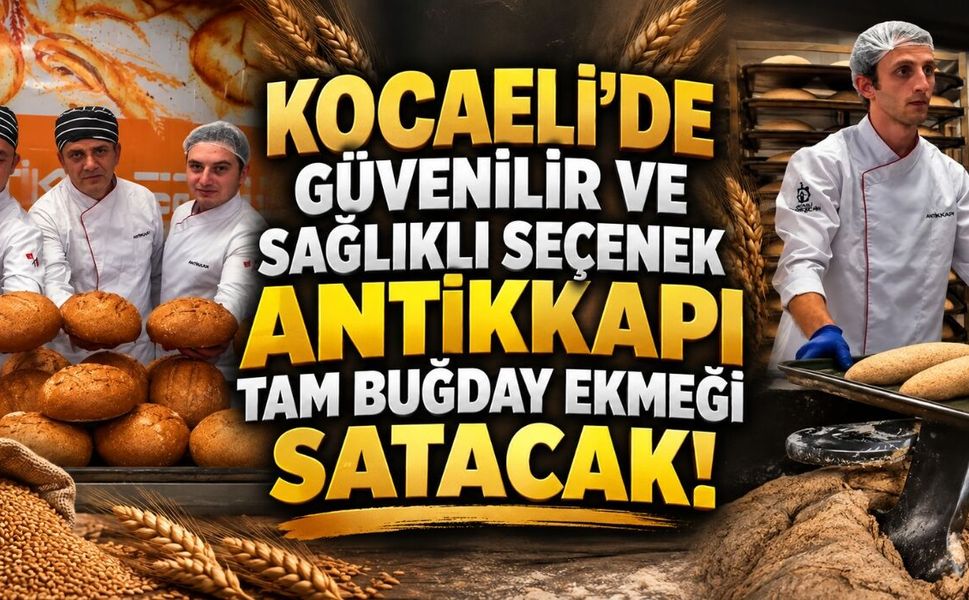 Kocaeli’de Güvenilir ve Sağlıklı Seçenek: Antikkapı Tam Buğday Ekmeği Satacak