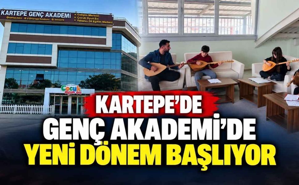 Kartepe’de Genç Akademi’de Yeni Dönem Başlıyor