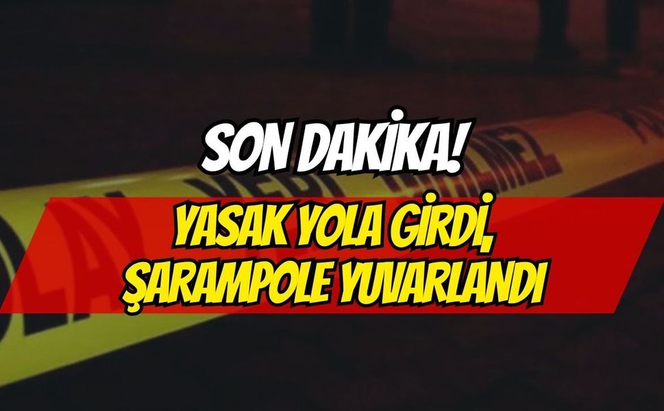 Körfez'de Yasağı Dinlemedi, Kamyon Şarampole Yuvarlandı