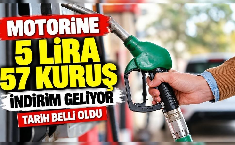 Motorine 5 lira 57 kuruş indirim geliyor: Tarih belli oldu
