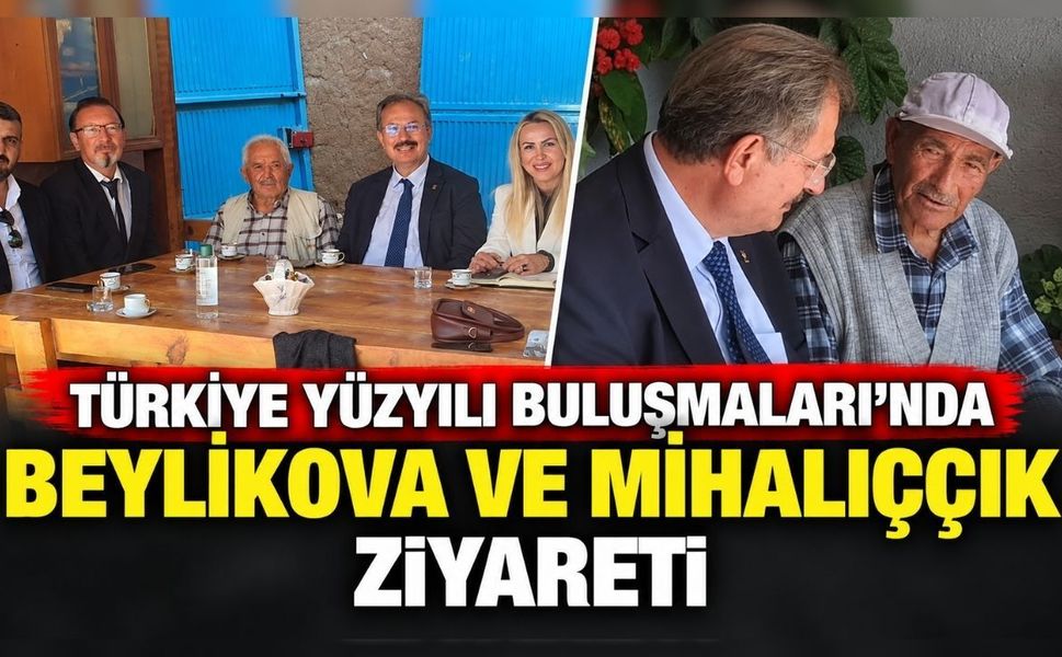 Türkiye Yüzyılı Buluşmaları’nda Beylikova ve Mihalıççık ziyareti
