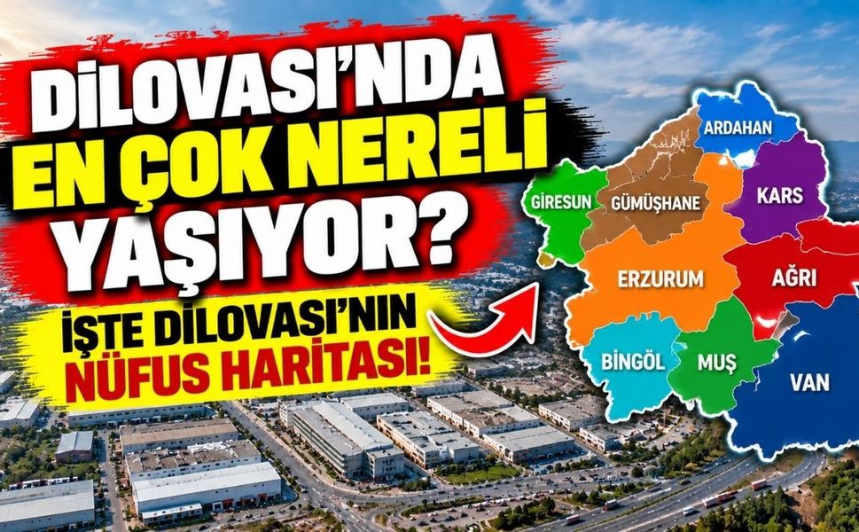 Dilovası'nda en çok nereli yaşıyor? İşte nüfusun memleket haritası!