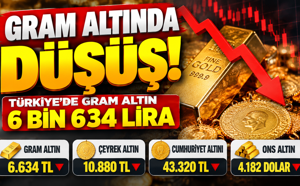 Gram altında düşüş! 12 Ekim 2026 gram, çeyrek ve Cumhuriyet altını ne kadar?