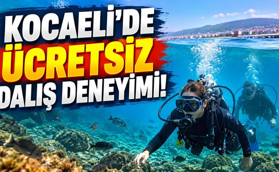 Kocaeli’de ücretsiz dalış deneyimi