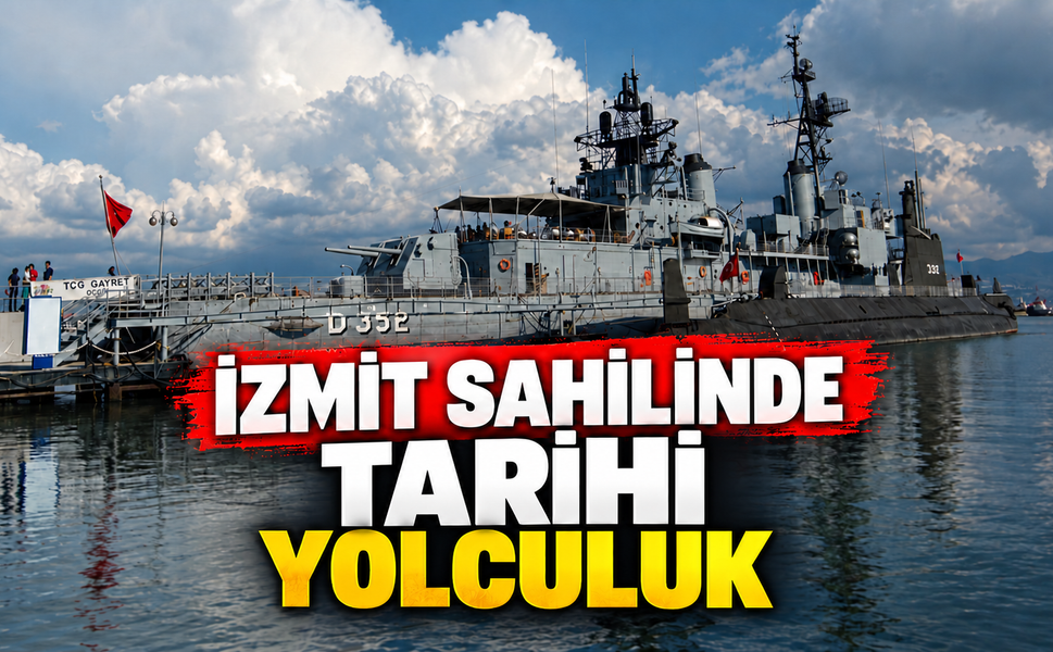 İzmit Sahilinde Tarihi Yolculuk: Tcg Gayret Ve Tcg Hızırreis Müze Gemileri Ziyaretçilerini Bekliyor