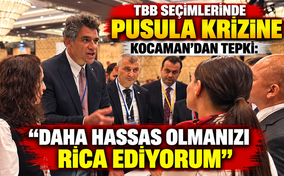TBB Seçiminde Pusula Krizine Kocaman'dan Tepki! "Daha Hassas Olmanızı Rica Ediyorum."