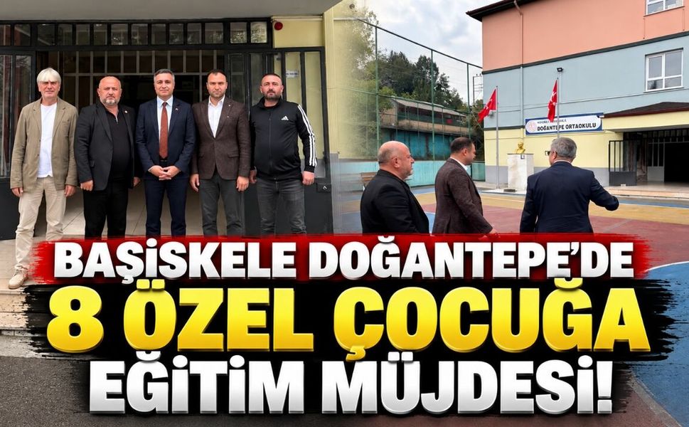 Başiskele Doğantepe’de 8 Özel Çocuğa Eğitim Müjdesi