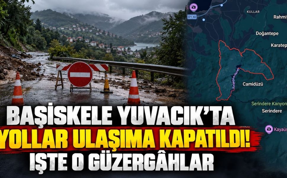 Başiskele Yuvacık’ta Yollar Ulaşıma Kapatıldı! İşte O Güzergâhlar