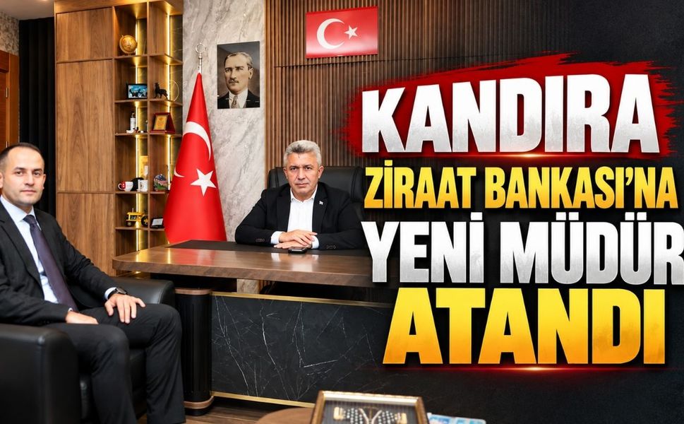 Kandıra Ziraat Bankası’na Yeni Müdür Atandı