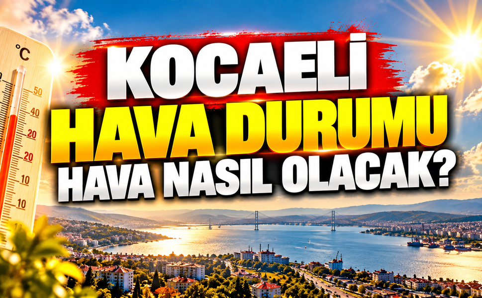 Kocaeli'de 15 Ekim Perşembe günü yağmur bekleniyor! Sıcaklıklar düşüyor