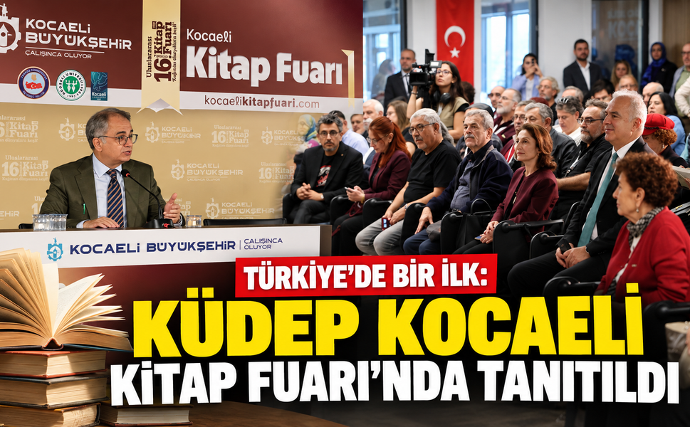 Türkiye’de Bir İlk: KÜDEP Kocaeli Kitap Fuarı’nda Tanıtıldı