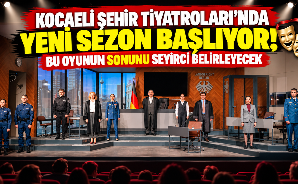 Kocaeli Şehir Tiyatroları'nda yeni sezon başlıyor! Bu oyunun sonunu seyirci belirleyecek