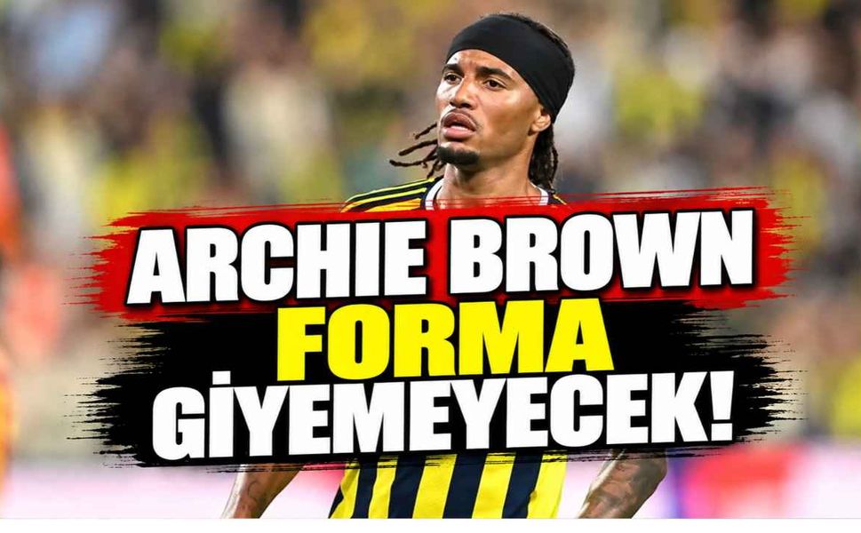 Kocaelispor maçı öncesi rakibe kötü haber! Archie Brown forma giyemeyecek