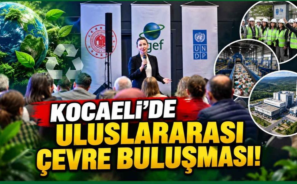 Kocaeli'de uluslararası çevre buluşması! 4 ülkeden gelen heyet çalışmaları inceledi