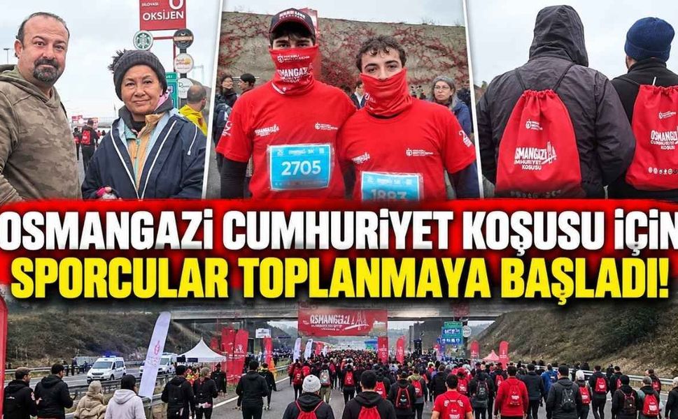 Osmangazi Cumhuriyet Koşusu İçin Sporcular Toplanmaya Başladı!