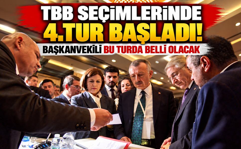 TBB Seçimlerinde 4.Tur Başladı! Başkanvekili Bu Turda Belli Olacak