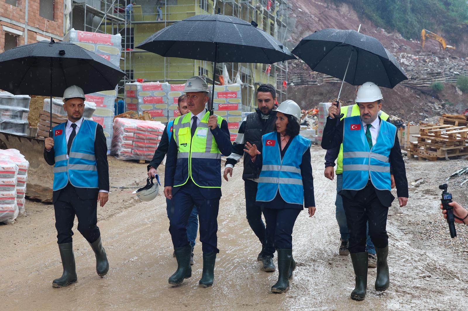 Sevilay Tuncer, Cedit Konutları'nı Gezdi (2)