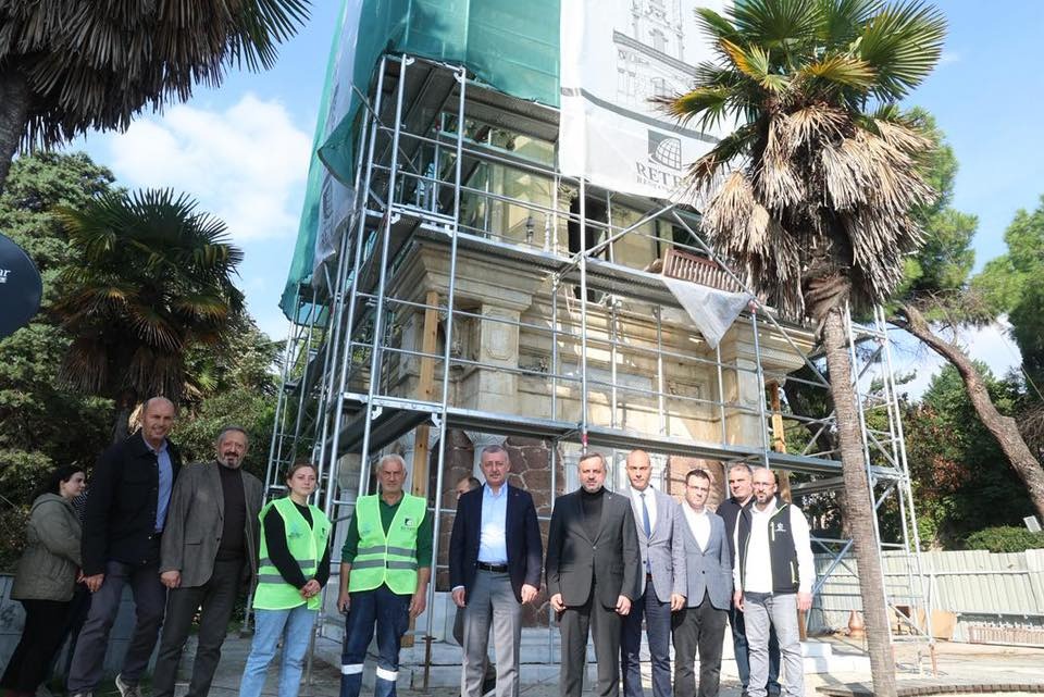 Büyükşehir'den İzmit Saat Kulesi'nde Titiz Çalışma (4)