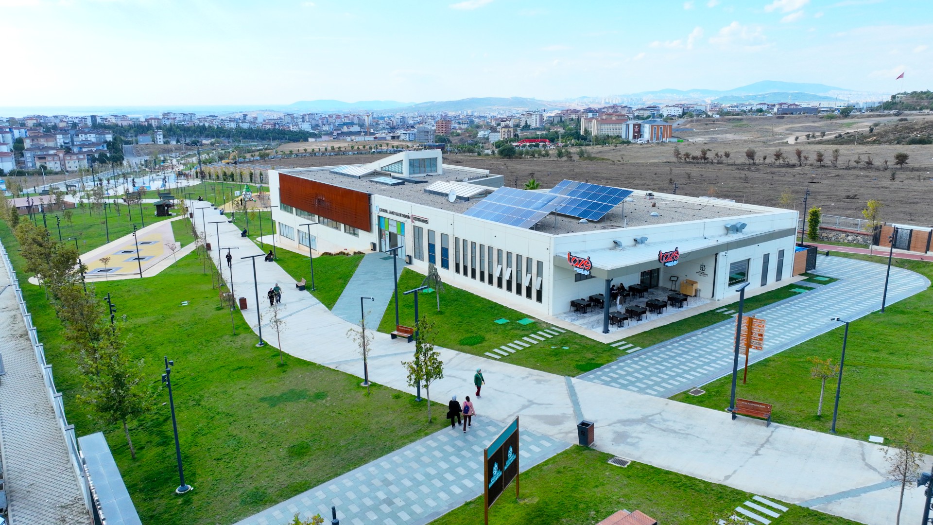 Büyükşehir'in Kütüphanelerine Yeşil Bina Sertifikası (1)