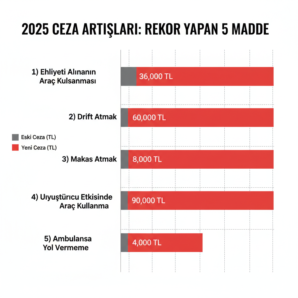 [RESİM: Bir trafik polisinin denetim yaptığı, arka planda modern bir otoyolun ve araçların olduğu, caydırıcılık ve denetimi vurgulayan profesyonel bir haber fotoğrafı.]