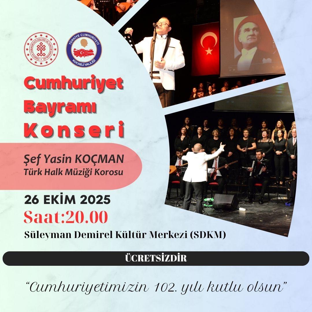 Kocaeli Thm Cumhuriyet Konseri 2025